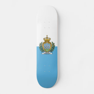 Skateboard Drapeau de Saint-Marin