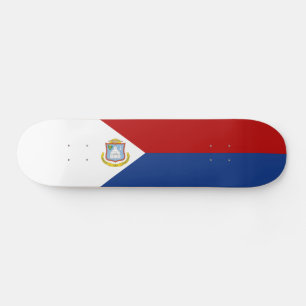 Skateboard Drapeau de Saint-Martin