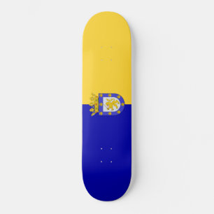 Skateboard Drapeau de Santiago (capitale chilienne)