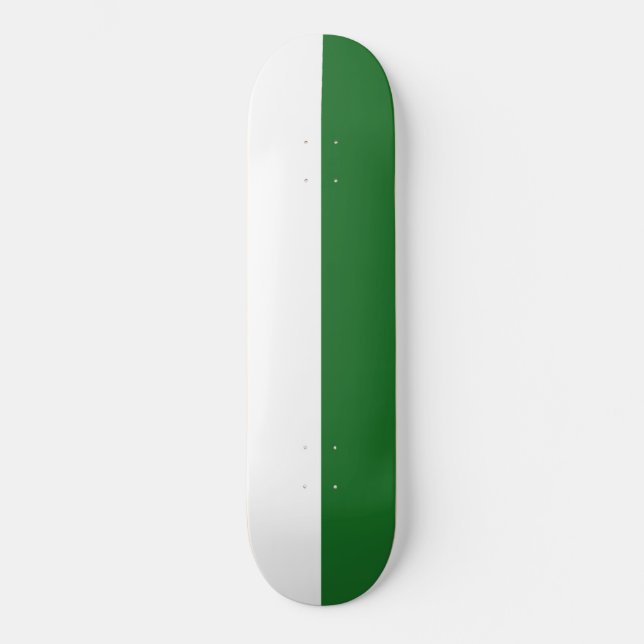 Skateboard Drapeau de Saxe (État allemand) (Recto)