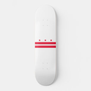 Skateboard Drapeau de Washington D.C. (District de Columbia)