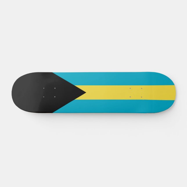Skateboard Drapeau des Bahamas (Horz)