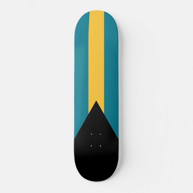 Skateboard Drapeau des Bahamas (Recto)
