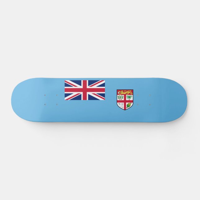 Skateboard Drapeau des Fidji (Horz)