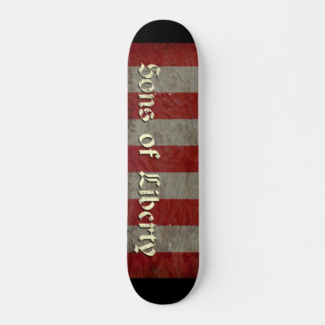 Skateboard Drapeau des Fils de la Liberté (Devant)
