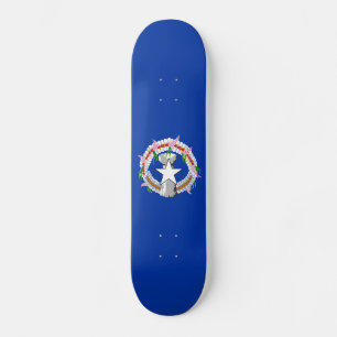 Skateboard Drapeau des Îles Mariannes du Nord
