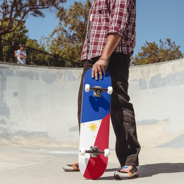 Skateboard Drapeau des Philippines (Extérieur 2)