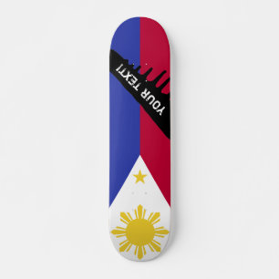 Skateboard Drapeau des Philippines