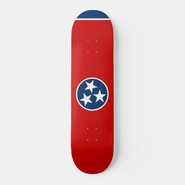 Skateboard Drapeau d'État du Tennessee (Recto)