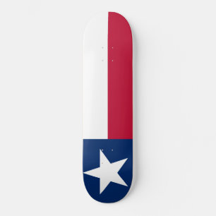 Skateboard Drapeau d'État texan (Texas)