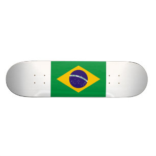 Skateboard Drapeau du Brésil