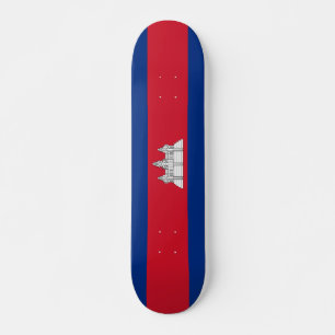 Skateboard drapeau du Cambodge