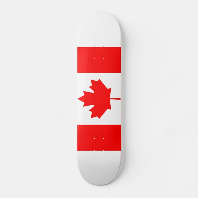 Skateboard Drapeau du Canada (Recto)