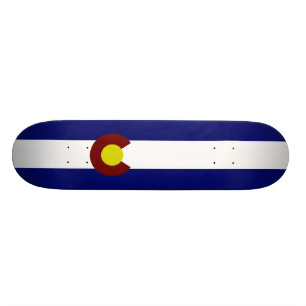Skateboard Drapeau du Colorado