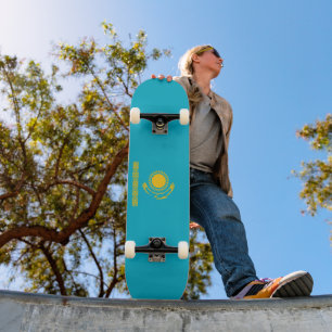 Skateboard Drapeau du Kazakhstan