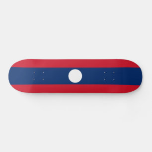 Skateboard Drapeau du Laos