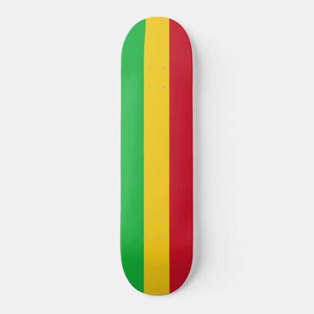 Skateboard Drapeau du Mali (Recto)