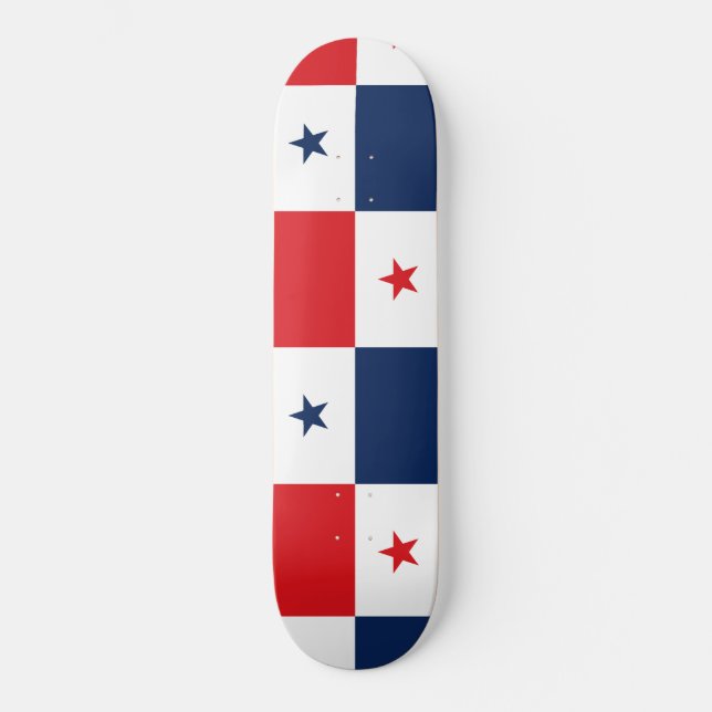 Skateboard Drapeau du Panama (Recto)