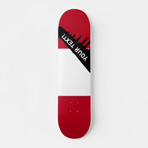 Skateboard Drapeau du Pérou