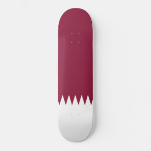 Skateboard Drapeau du Qatar