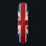 Skateboard Drapeau du Royaume-Uni<br><div class="desc">Drapeau du Royaume-Uni. Le design est disponible sur d'autres produits.</div>