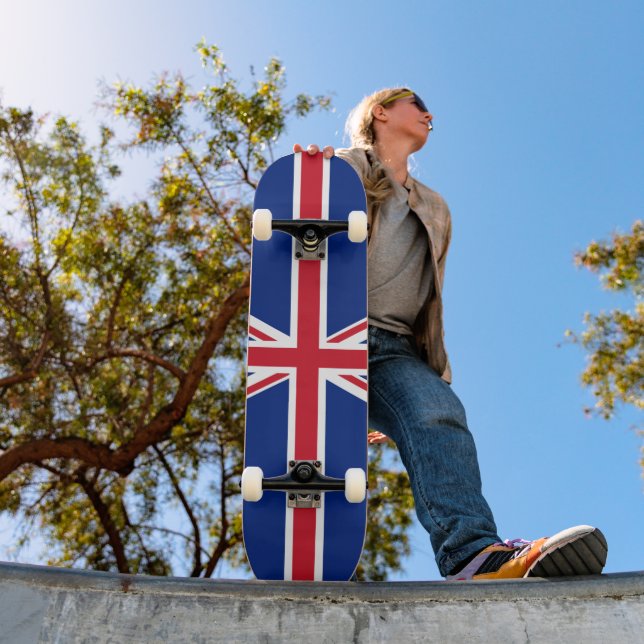 Skateboard Drapeau du Royaume-Uni (Extérieur 1)