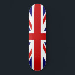 Skateboard Drapeau du Royaume-Uni / Union Jack<br><div class="desc">NewParkLane - Fun Skateboard, avec le drapeau national du Royaume-Uni ; l'Union Jack. Consultez cette collection pour les articles correspondants. Avez-vous des souhaits particuliers en matière de design personnel? N'hésitez pas à me contacter !</div>