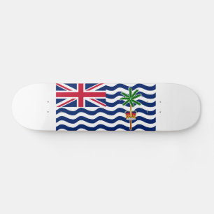 Skateboard Drapeau du Territoire britannique de l'océan Indie