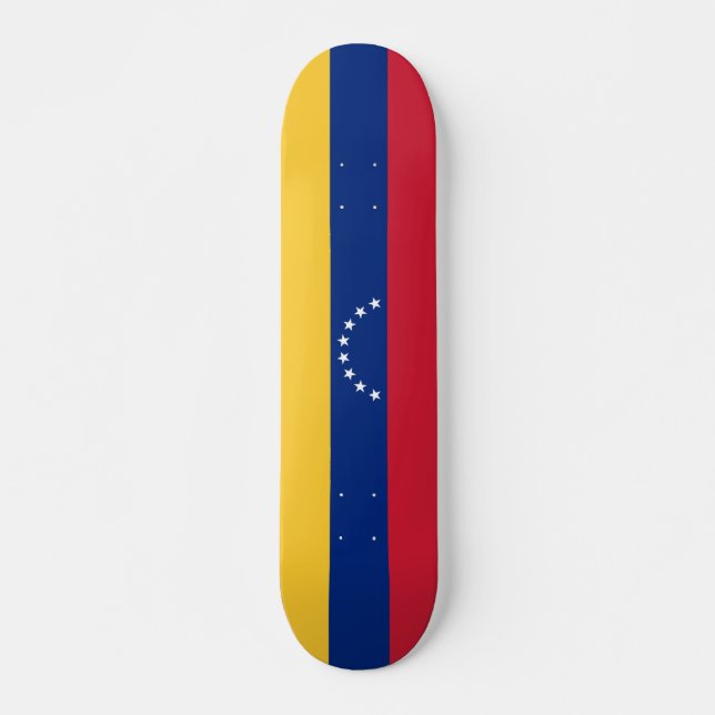 Skateboard Drapeau du Venezuela (Devant)