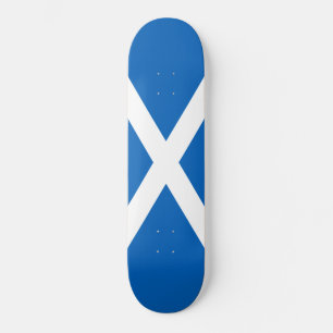 Skateboard Drapeau écossais (Saltire) (Drapeau écossais)