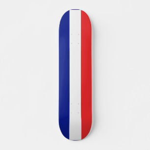 Skateboard Drapeau français Tricolore