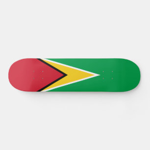 Skateboard Drapeau Guyana