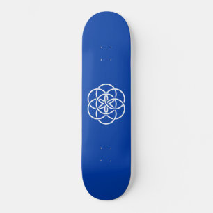 Skateboard Drapeau International de la Planète Terre