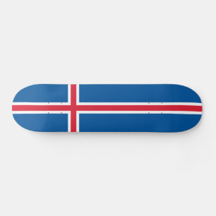 Skateboard Drapeau Islande