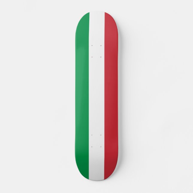 Skateboard Drapeau Italie (Recto)