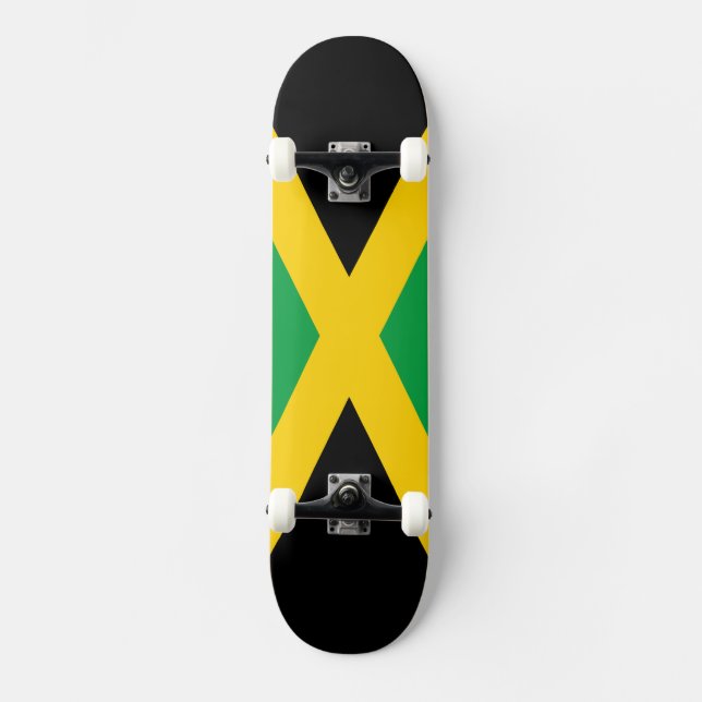 Skateboard Drapeau jamaïcain (Recto)