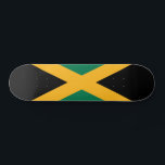 Skateboard Drapeau Jamaïque<br><div class="desc">Drapeau patriotique de Jamaïque.</div>