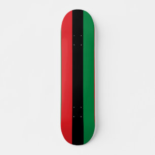 Skateboard Drapeau panafricain de l'UNIA