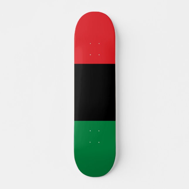 Skateboard Drapeau panafricain UNIA (Devant)