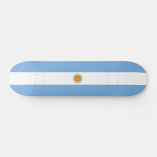 Skateboard Drapeau patriotique argentin
