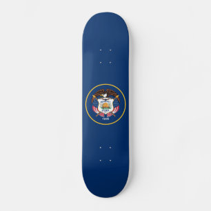 Skateboard Drapeau patriotique de l'État de l'Utah