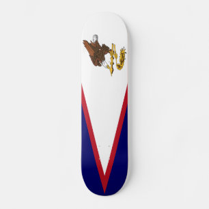 Skateboard Drapeau patriotique des Samoa américaines