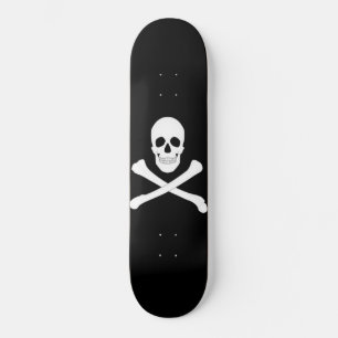 Skateboard Drapeau Pirate (crâne et os croisés)