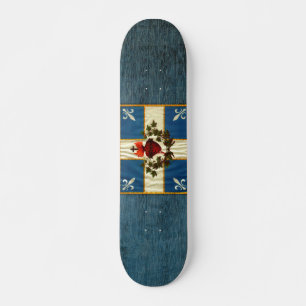 Skateboard Drapeau Québec antique Carillon Sacré-Cœur