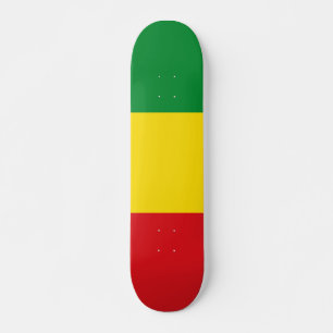 Skateboard Drapeau rastafari éthiopien Rasta