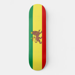 Skateboard Drapeau rastafarien (Rastafarianisme) (Rasta)
