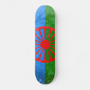 Skateboard Drapeau romani
