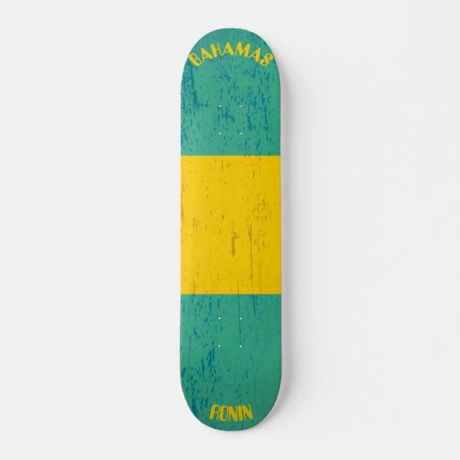 Skateboard Drapeau RONIN Bahamas Apex Pro Plate-forme (Devant)