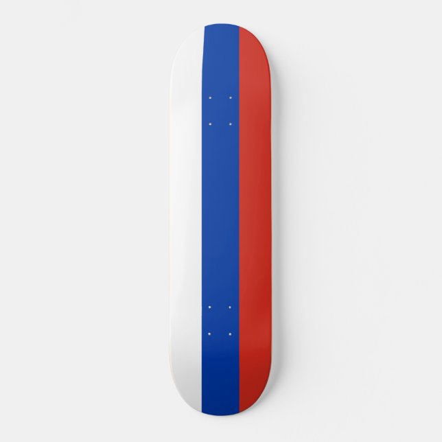 Skateboard Drapeau russe (Russie) (Recto)