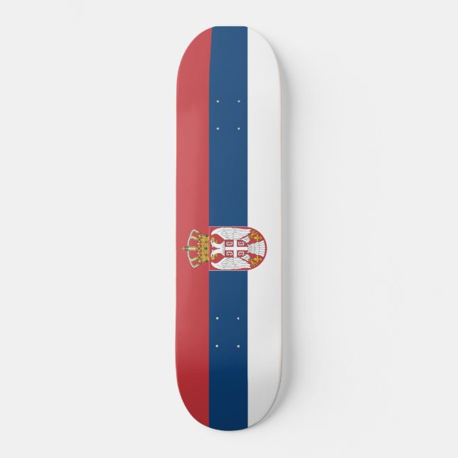 Skateboard Drapeau serbe (Recto)